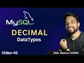 - 43 MySQL DataTypes