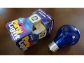 Old GE Blue 25watt light bulb