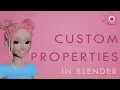 CUSTOM PROPERTIES as Drivers - Blender Tutorial