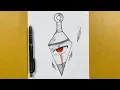 Download Lagu Easy to draw || how to draw kakashi in Kunai || step-by-step
