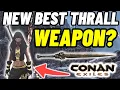 New Best Agility Weapon for Thralls in Conan Exiles Massive Damage Test