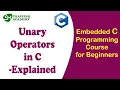Unary Operator in C