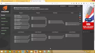 Making Game Tournament Bracket