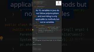 Java Variable Overriding Explained Understanding Polymorphism in Java