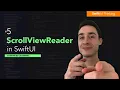 ScrollViewReader to auto scroll in SwiftUI Continued Learning