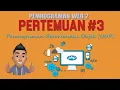 Pemrograman Web 2 - Pemrograman Berorientasi Objek OOP dengan PHP via Google Meets