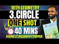 10th Geometry 3 CIRCLE Oneshot Pradeep Giri Sir