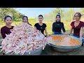 Lagu Amazing cooking chicken wing crispy with fresh egg recipe in my countryside