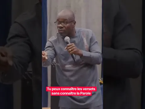 Tu peux connaître les versets sans connaître la Parole #ciemiacotedivoire #bishopdanielncho