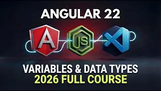Angular 22 Tutorial for Beginners Part 4 TypeScript Variables Data Types
