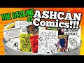 The Downfall of ASHCAN Comic Books