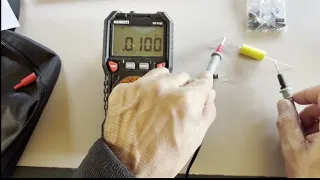 Capacitor Test With Kaiweets HT118E Multimeter