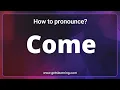 Download Lagu How to pronounce Come in English Correctly | Common words