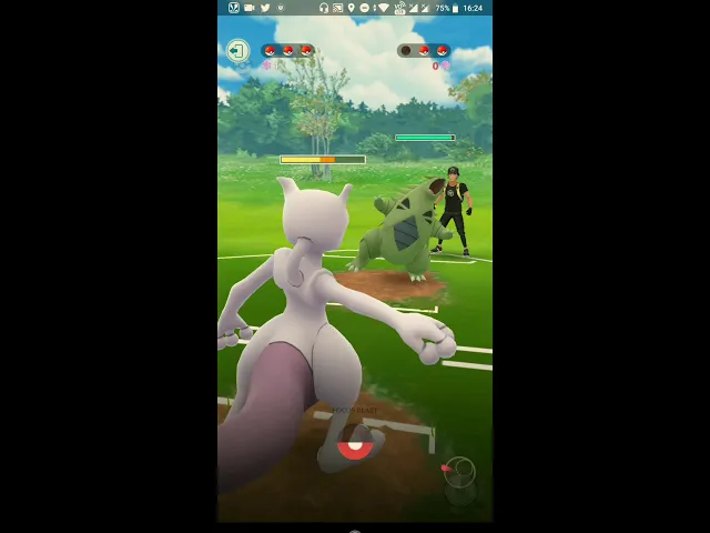 POKÉMON GO PVP BATTLE TRICKS TO WIN IN LEAGUE BATTLE MEWTO, GIRATINA BATTLE