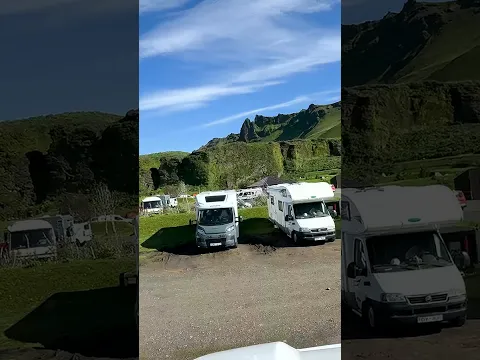 ఇదేం విచిత్రం! 😮 Iceland RV Park లో పడుకోవడం