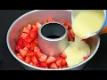 Download Lagu Lapte condensat bătut cu căpșuni! Cel mai delicios desert de casă, fără coacere!