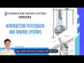 FEEDBACK AND CONTROL SYSTEMS - Introduction to Feedback and Control Systems Part 1