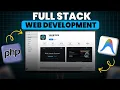 Build a Full-Stack Website PHP MySQL AI Tutorial