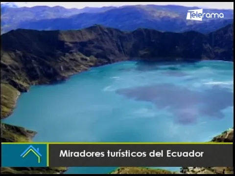 Miradores turísticos del Ecuador
