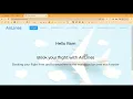 Online Flight Ticket Reservation System in PHP