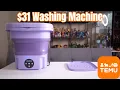 Is This 31 Temu Washing Machine Any Good