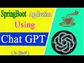 Building a Spring Boot application with Chat GPT