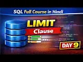 SQL Full Course in Hindi Day 9 LIMIT Clause Explained Top Records Kaise Nikale