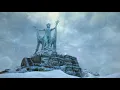 Skyrim Music and Ambience 1 Hour - Azura Statue in Winter Snow