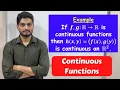 Example of Continuous function L10 TYBSc Maths Continuous Functions ranjankhatu