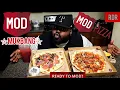 First Time Trying MOD Pizza MUKBANG