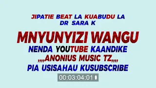 mnyunyizi wangu beat type sara k