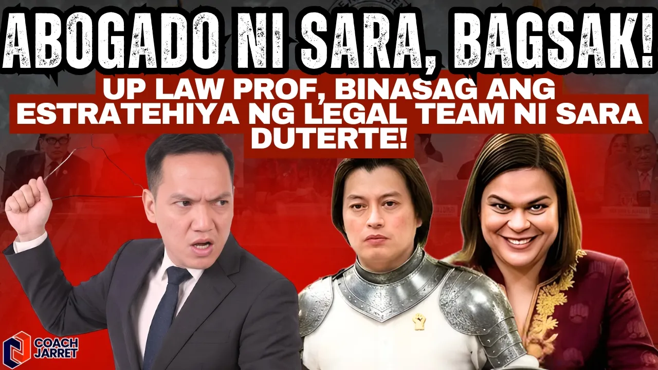 Outline Video MGA ABOGADO NI SARA, BAGSAK! UP Law Prof, Binasag ang Estratehiya ng Legal Team ni Sara Duterte!