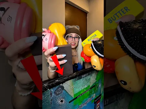 ROMPÍ MI TELEVISIÓN CON SQUISHYS VIRALES😰🔥#squishy