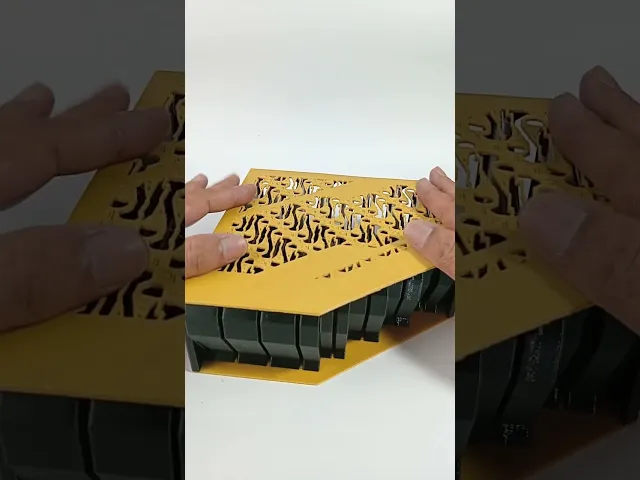 Batik Kitchen Knives Holder video thumbnail
