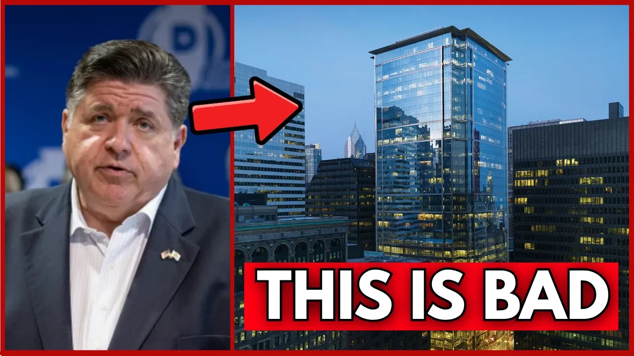 Governor Pritzker EXPLODES As Chicago's Most Iconic Tower OFFICIALLY SHUTS DOWN At 66% Vacancy thumbnail