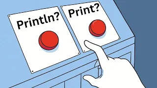 print VS println in Java - Explained in 3 Minutes 40 Seconds