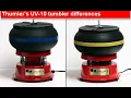 Thumlers Ultra Vibe UV-10 tumblers and the difference between them