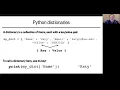 Lesson 6 Part 3 Dictionaries