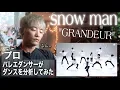 プロのダンサーがsnow manの「grandeur」を分析した結果がヤバかった。
