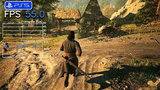 The Blood of Dawnwalker - PS5 Frame Rate Performance (Performance, Balanced, Quality)