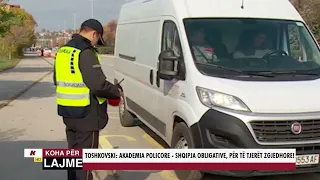 TOSHKOVSKI PËR TV KOHA: AKADEMIA POLICORE - SHQIPJA OBLIGATIVE, PËR TË TJERËT ZGJEDHORE!
