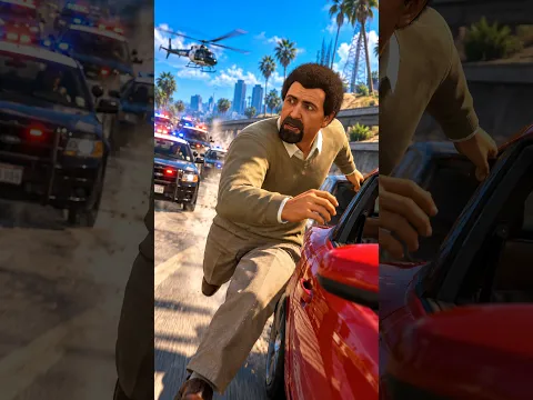 É IMPOSSÍVEL IMPEDIR ESSE PERSONAGEM DE FUGIR NO GTA 5? #gta