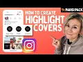 How To Create Instagram Story Highlight Covers No Extra Apps
