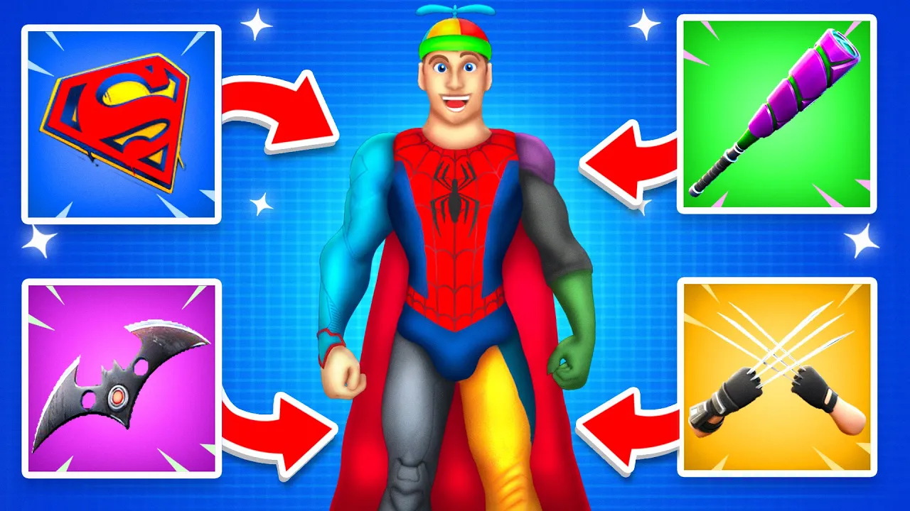 The ULTIMATE Superhero Skin Challenge!