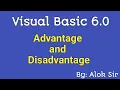 Lecture-01 ll What is Visual Basic 6 0 ll What are advantage disadvantage of Visual Basic 6 0