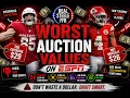 The Worst Auction Values on ESPN Fantasy Football 2026