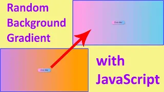 How to make Random Background Gradient Generator with JavaScript in 2020