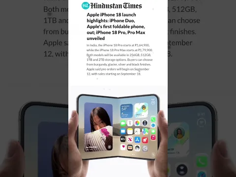 iPhone 18 Pro Max कीमत 😱