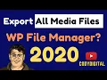 Download Media Library WordPress 2020 WP File Manager WordPress Plugin