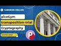picoGym picoCTF Exercise transposition-trial